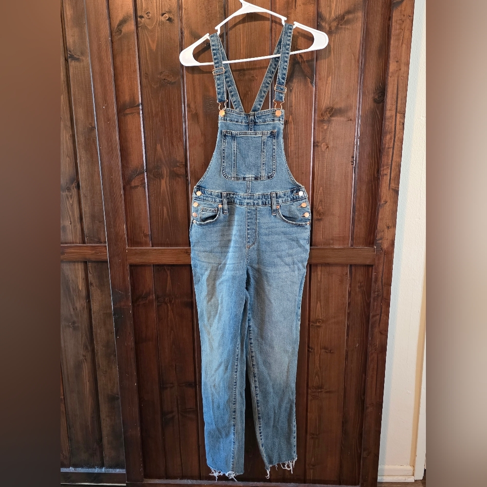 Universal Thread Blue Denim Overalls